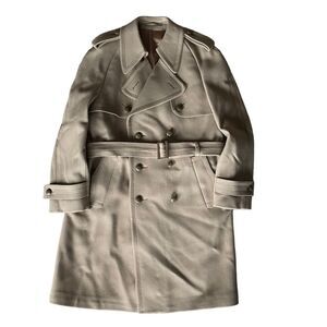 Men's Classic Tan Pea Coat/Over Coat